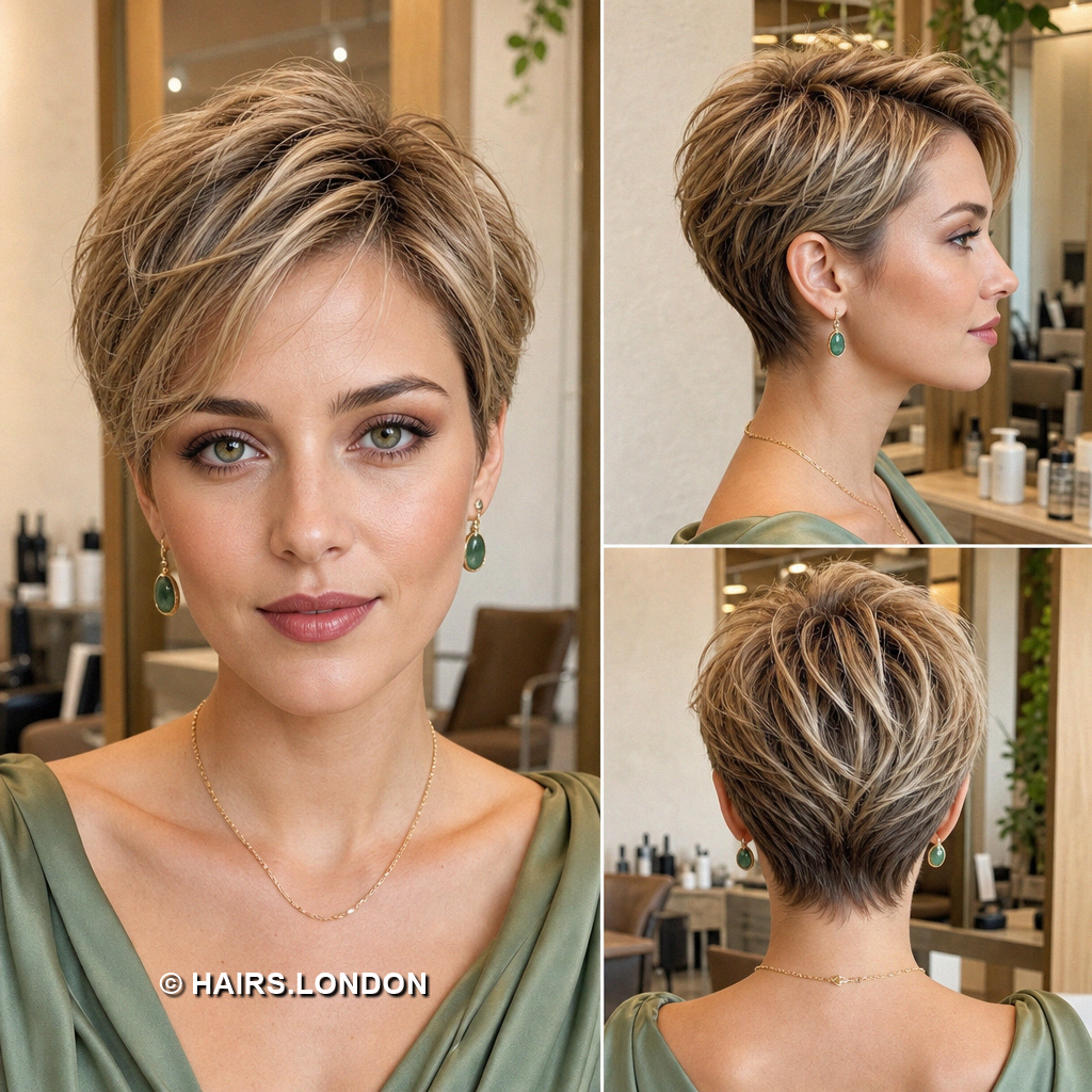 19 Blonde Pixie Haircuts with Honey Highlights and Soft Texture Golden Piecey Pixie
