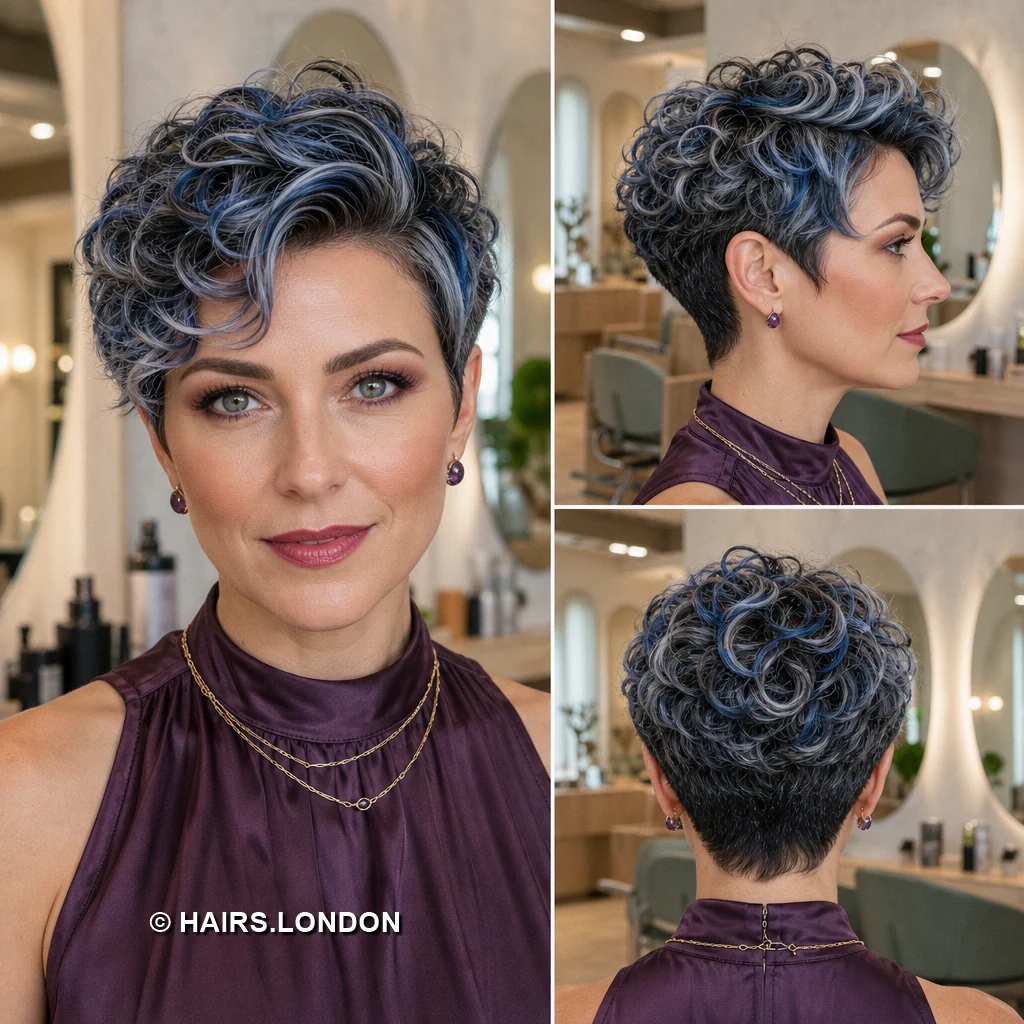 20 Curly Pixie Haircuts with Color and Shape to Inspire Your Next Cut Golden Ringlet Pixie