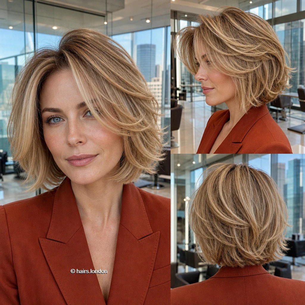 20 Bob Haircut Ideas, From Rounded Shapes to Airy Layers Golden Shaggy Bob
