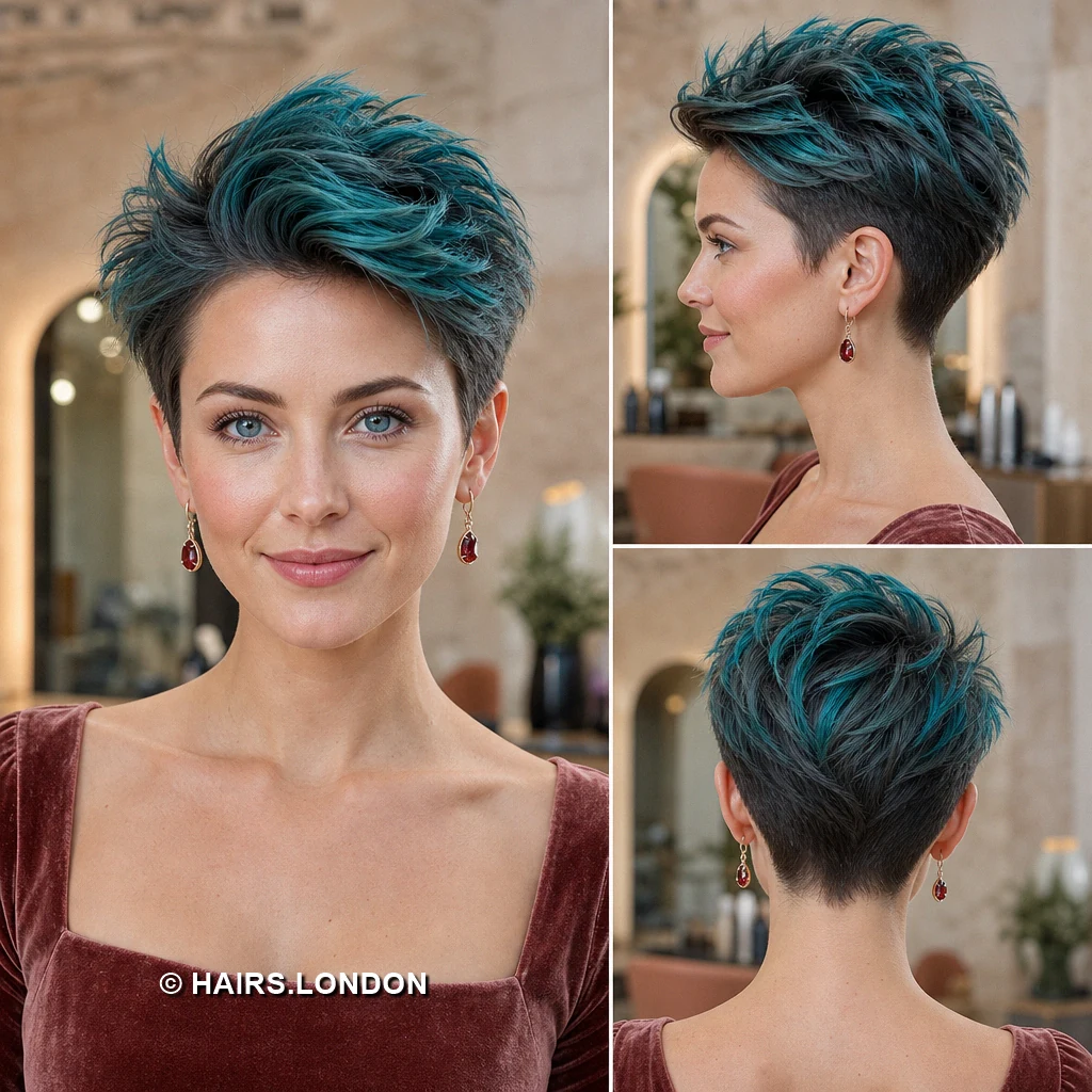 Green Flowing Pixie