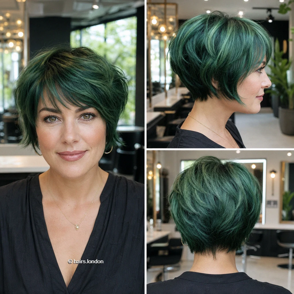Green Fringed Bob