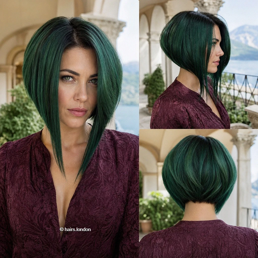 Green Pointed Bob