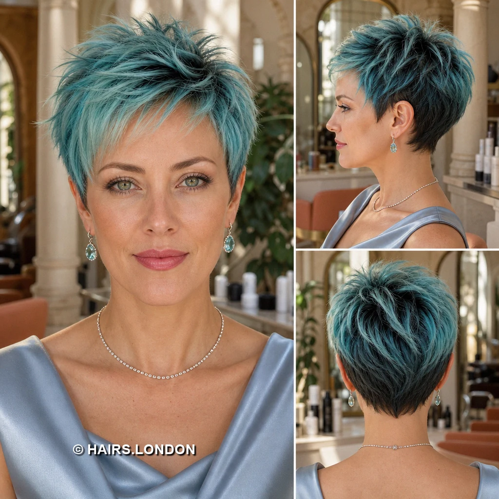 Green Windswept Crop