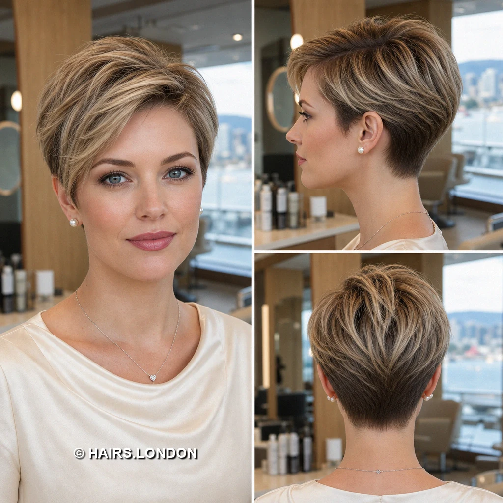 15 Blonde Pixie Cuts With Dark Roots, From Defined Curls to Sweeping Fringes Honey Airy Pixie