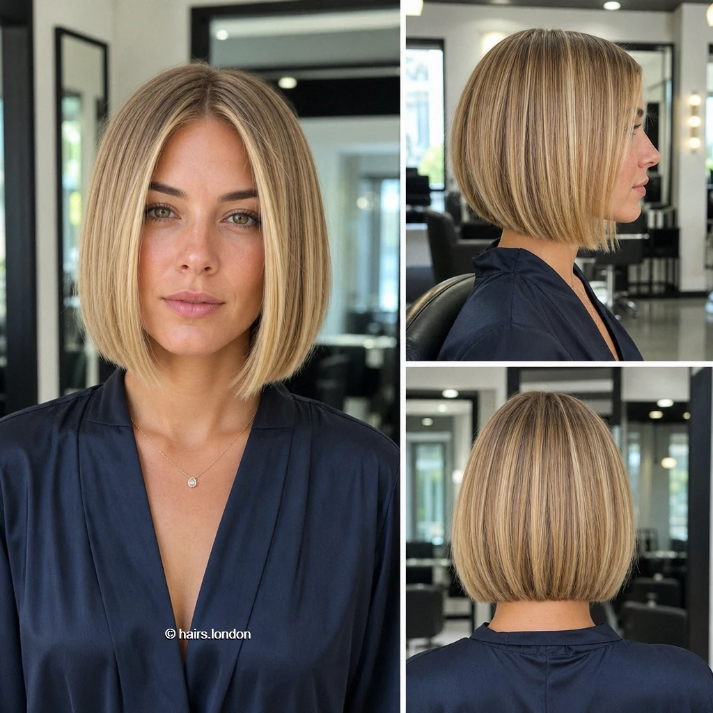 20 Blonde Bob Haircuts, From Textured Jaw-Length Cuts to Polished Shapes Honey Compact Bob