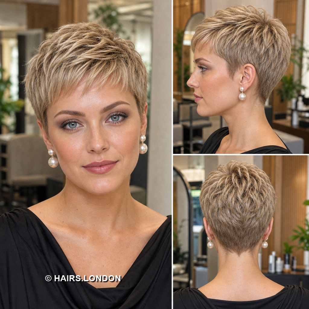 Honey Cropped Pixie