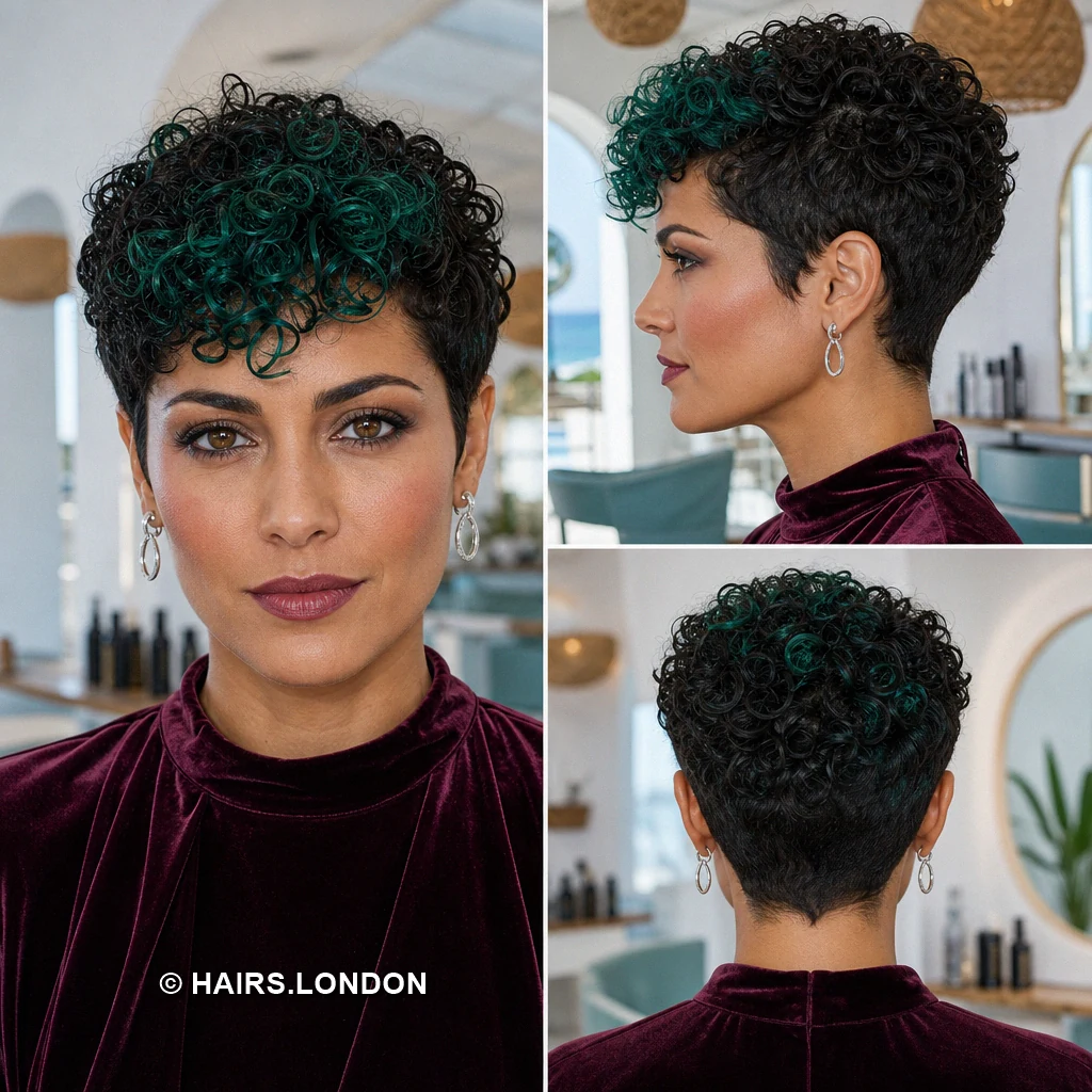20 Curly Pixie Haircuts with Color and Shape to Inspire Your Next Cut Honey Curled Pixie
