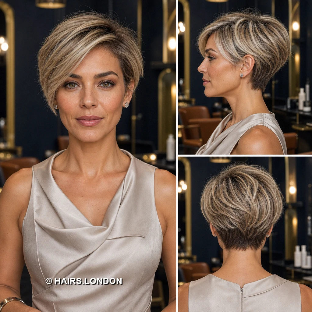19 Textured Pixie Cuts with Sweeping Fringes, Lifted Crowns, and Tapered Napes Honey Curly Pixie