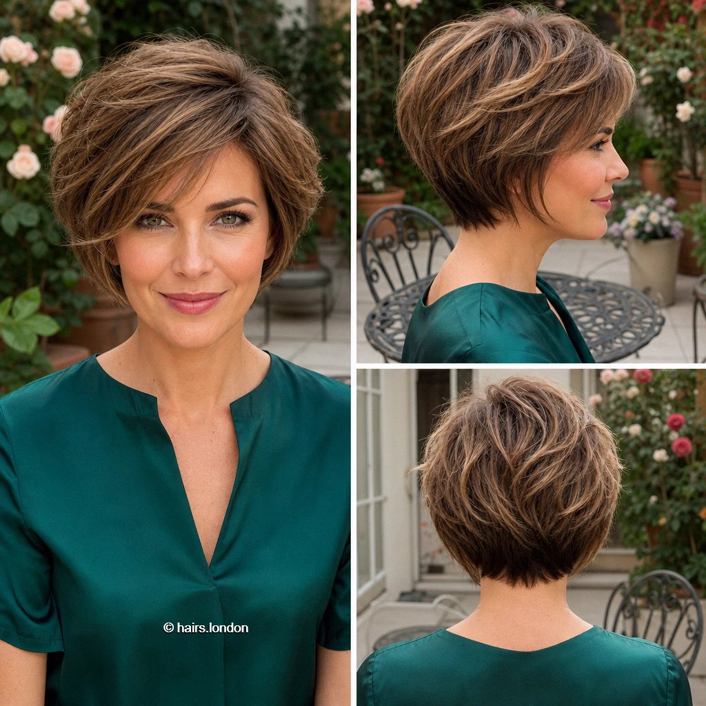 20 Bob Haircuts with Shape, Movement, and Color Inspiration Honey Stacked Bob