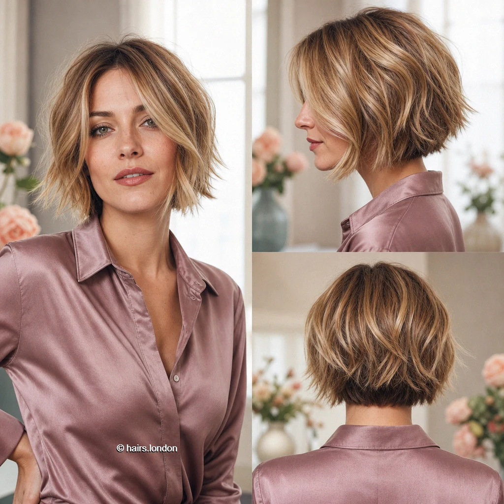 Honey Tapered Bob