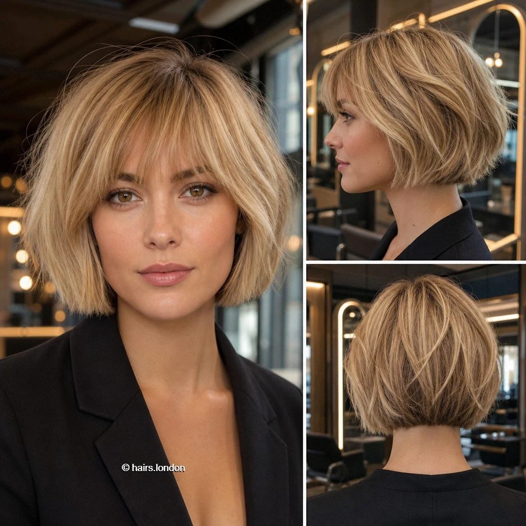 20 Blonde Bob Haircuts, From Rounded Shapes to Airy Layers Honey Textured Bob