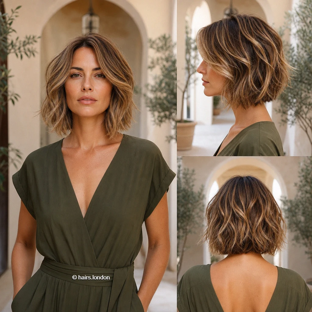Honey Wavy Bob