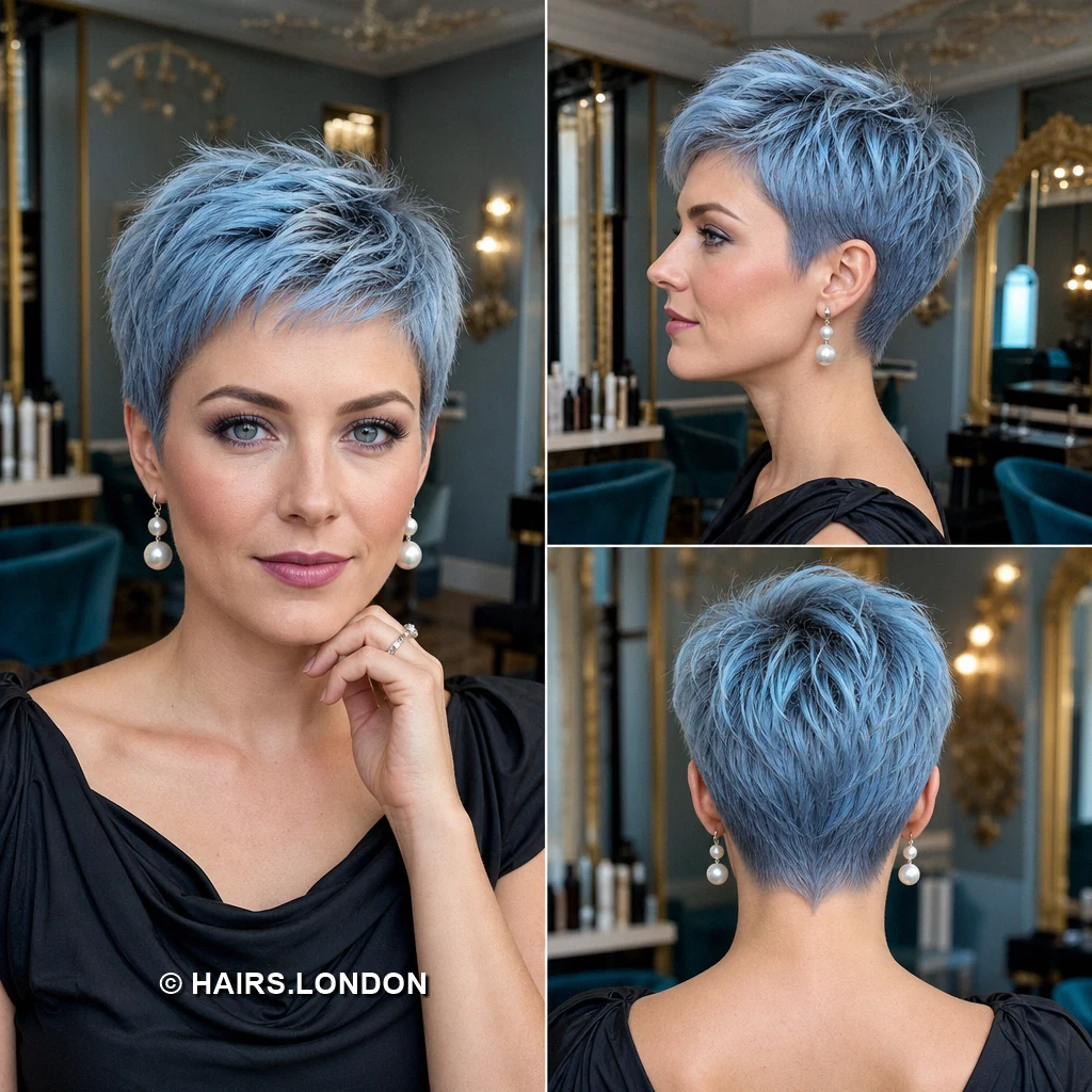 Icy Blue Pixie