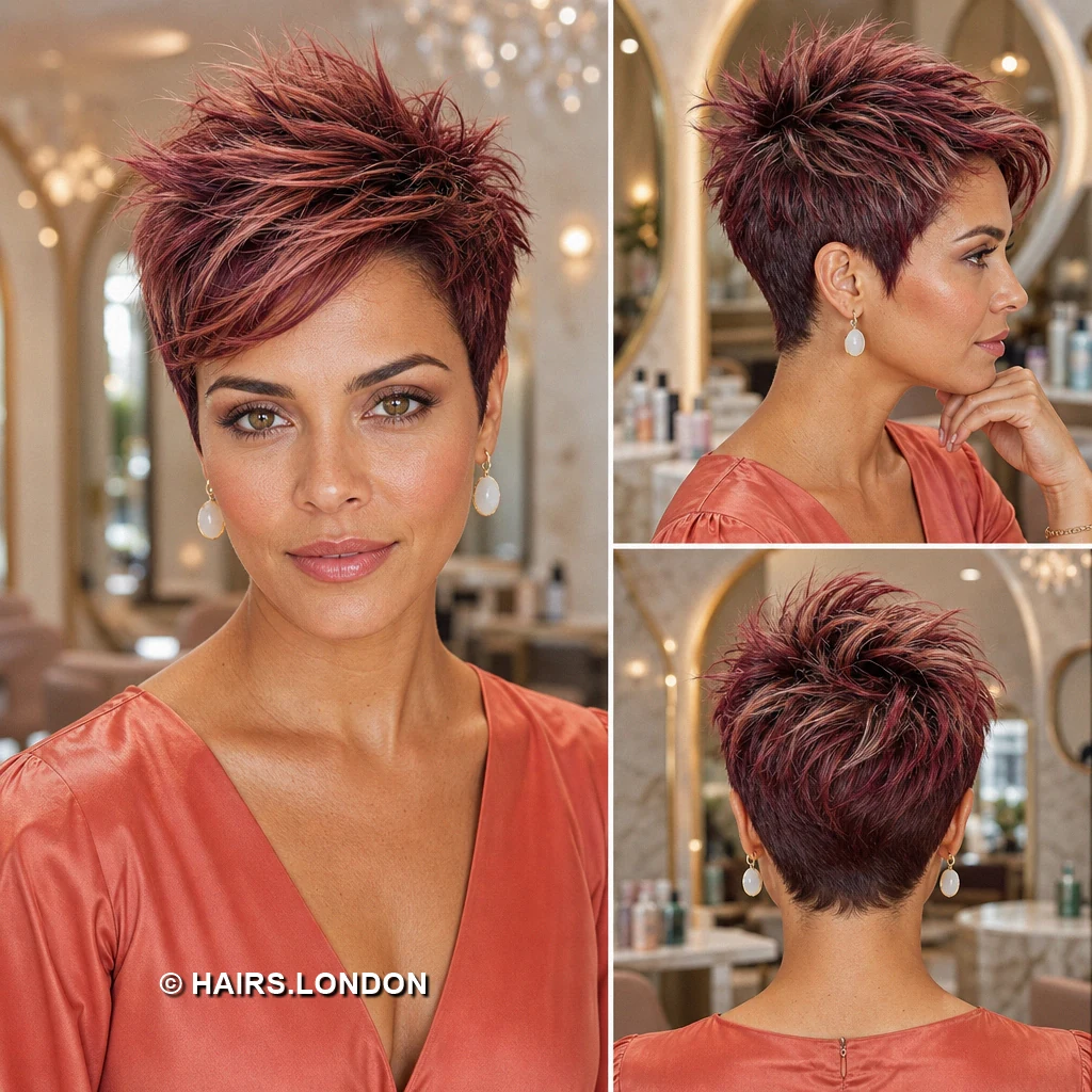 19 Colorful Textured Pixie Cuts with Shape and Movement Icy Blue Pixie