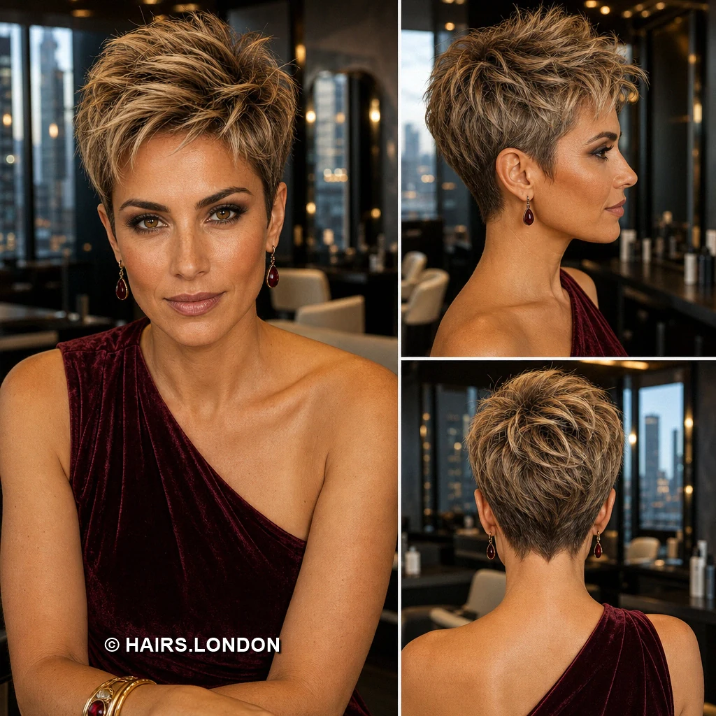 19 Textured Pixie Haircuts with Sweeping Fringes and Lifted Crowns Icy Lifted Pixie