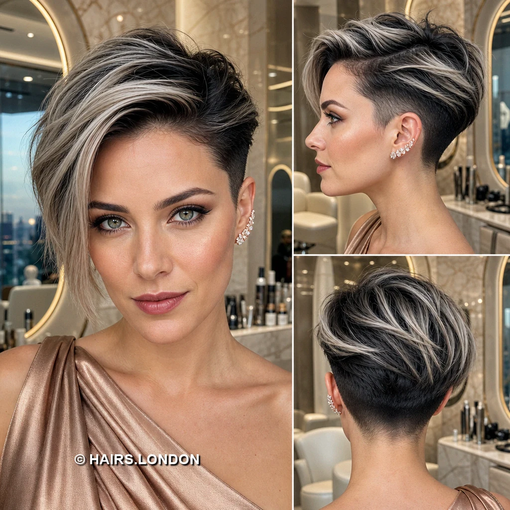 12 Short Pixie Haircuts with Color, Texture, and Shape Lavender Pastel Pixie