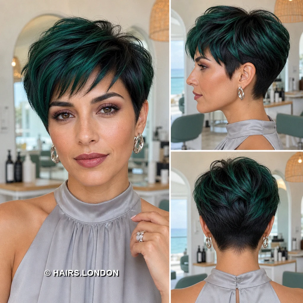 19 Colorful Textured Pixie Cuts with Shape and Movement Lavender Piecey Pixie