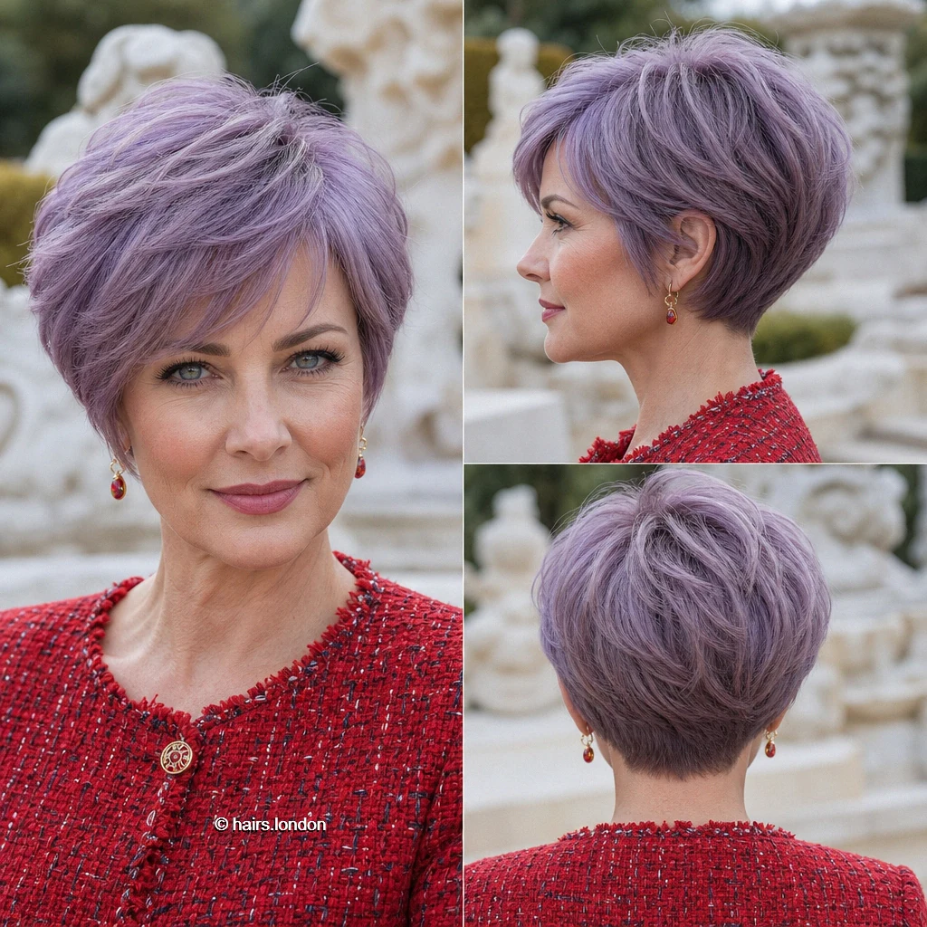 Lavender Tapered Crop