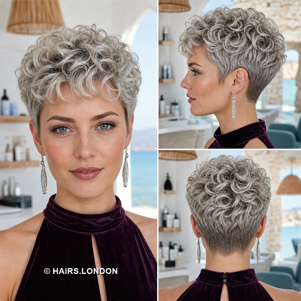 Lavender Wispy Coils