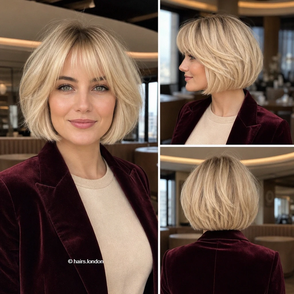 20 Bob Haircut Ideas: Rounded, Layered and Textured Shapes Light Feathered Bob