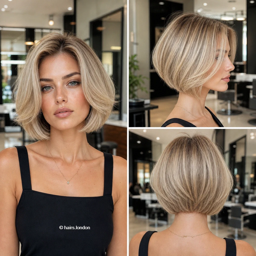 20 Blonde Bob Haircuts, From Rounded Shapes to Airy Layers Light Tucked Bob