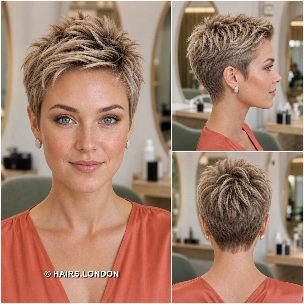 Light Voluminous Pixie