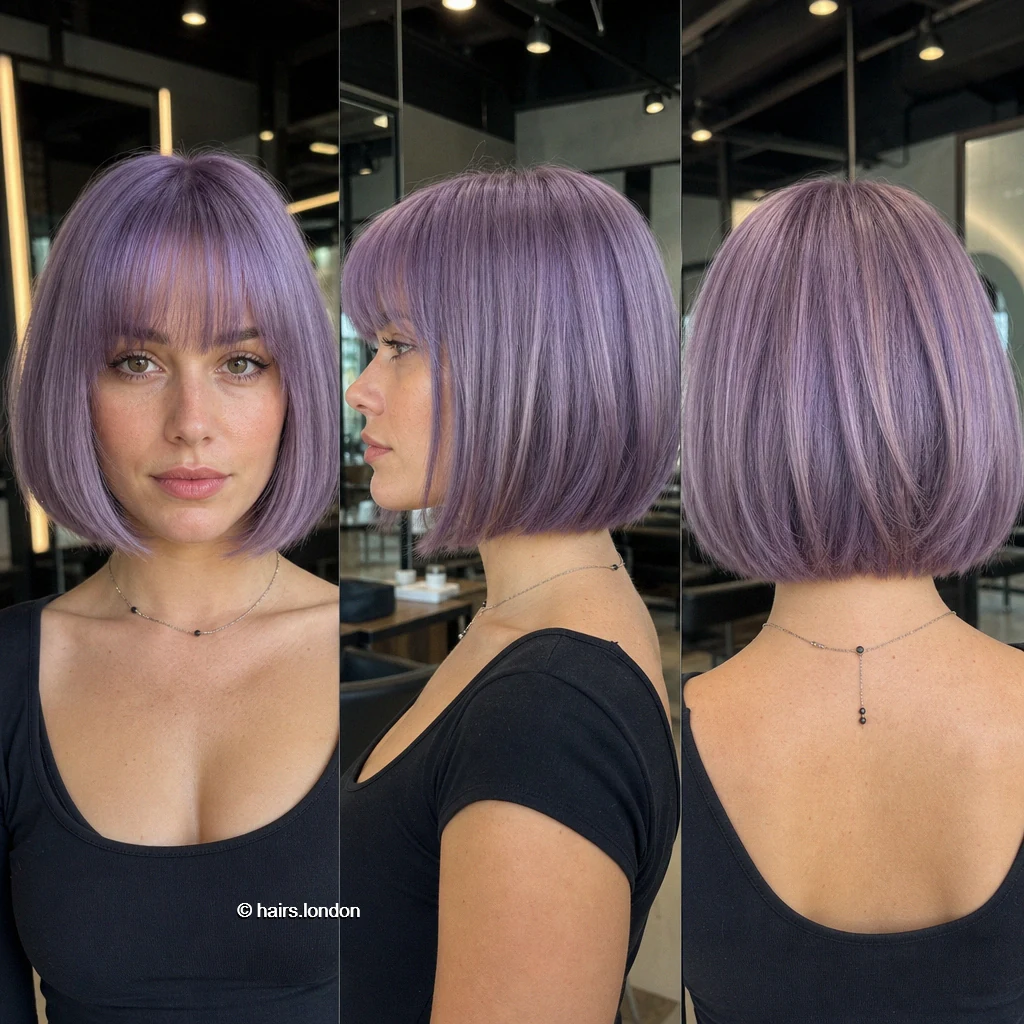 Lilac Fringed Bob