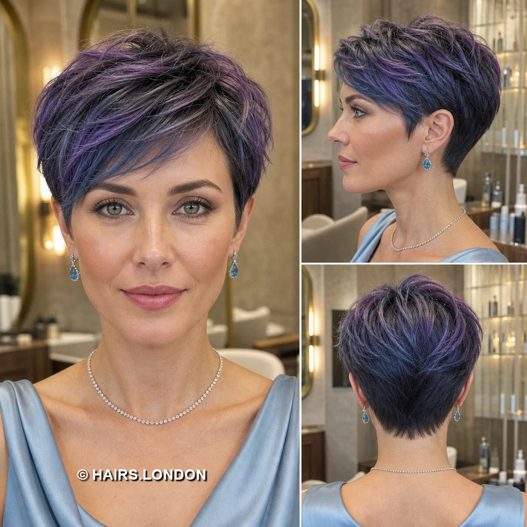Lilac Sidefringe Crop