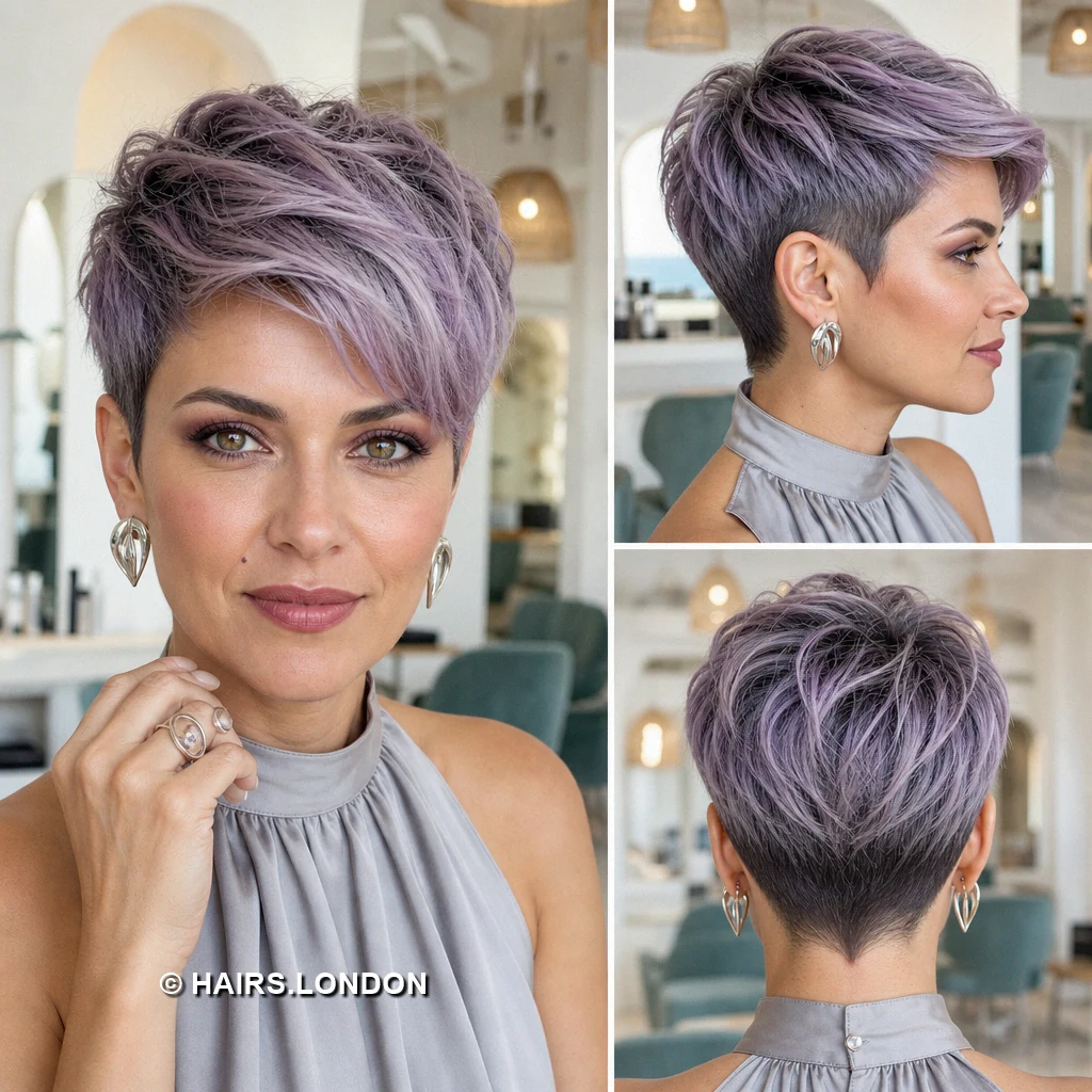 Lilac Spiky Crop