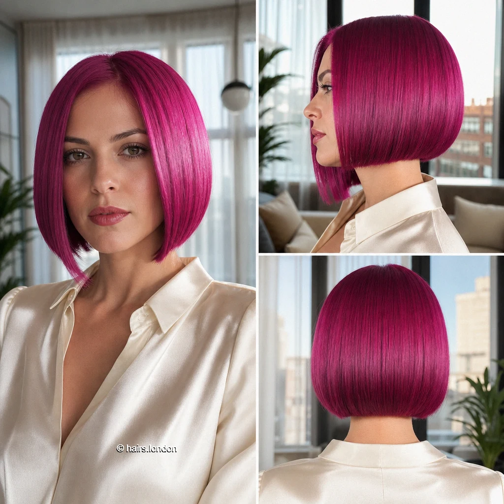 Magenta Aline Bob