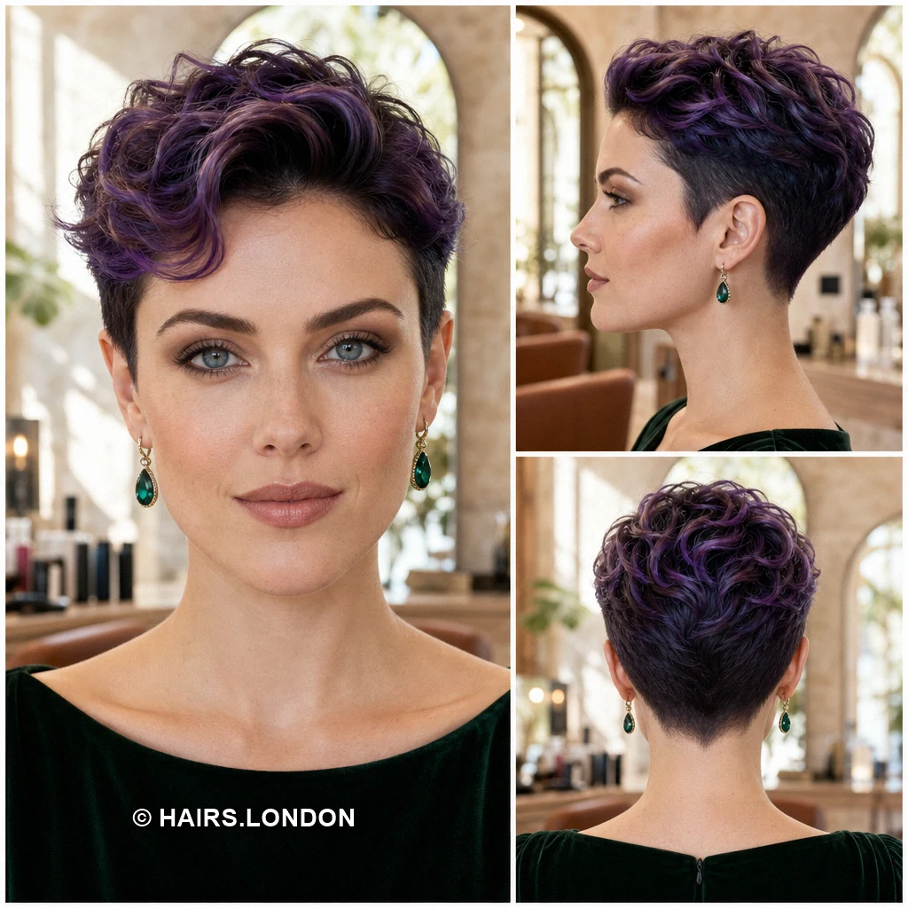Mauve Feathered Pixie
