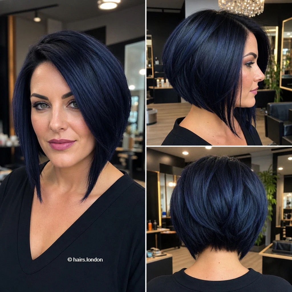 Midnight Inverted Bob