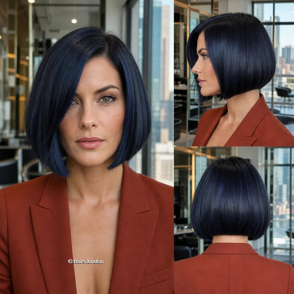Midnightblue Smooth Bob