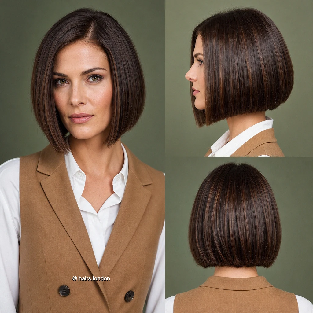 21 Bob Haircut Ideas, From Rounded Shapes to Textured Short Bobs Mocha Aline Bob