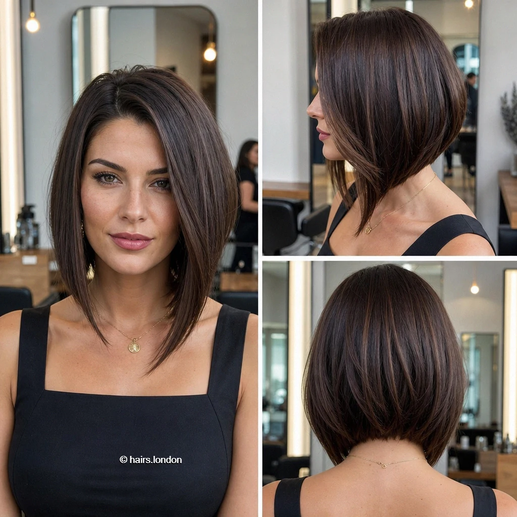 Mocha Longfront Bob