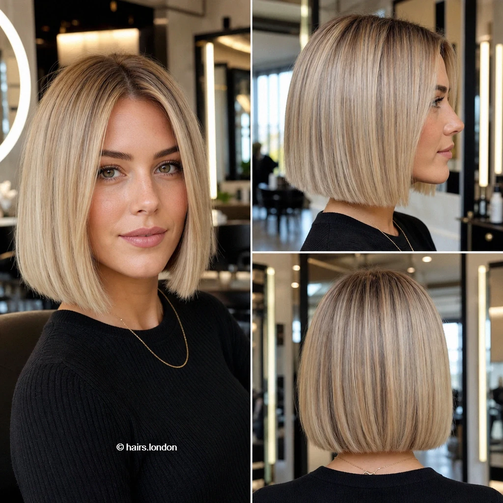 20 Blonde Bob Haircuts, From Textured Jaw-Length Cuts to Polished Shapes Neutral Crisp Bob
