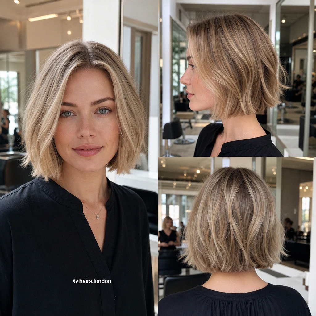 20 Blonde Bob Haircuts, From Rounded Shapes to Airy Layers Neutral Relaxed Bob