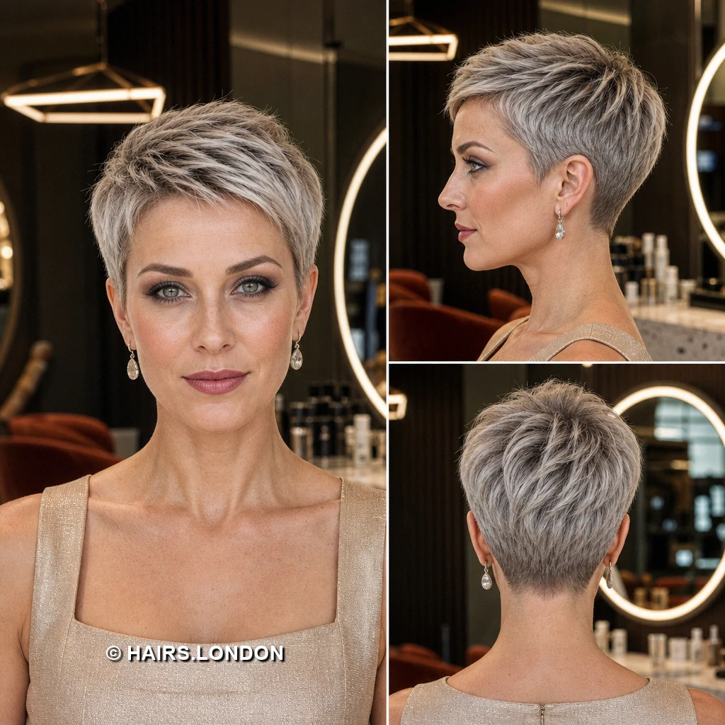 19 Ash Blonde Pixie Haircuts with Shape, Texture, and Lift Pale Feathered Pixie