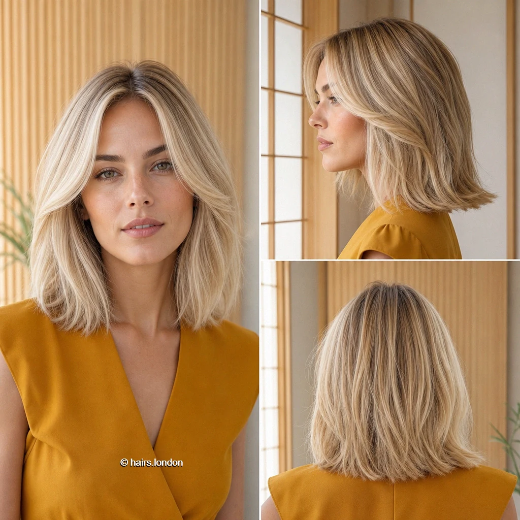 20 Blonde Bob Haircuts, from Tousled Jaw-Length Cuts to Layered Lobs Pale Layered Lob