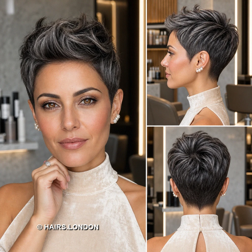 Palesilver Asymmetric Pixie