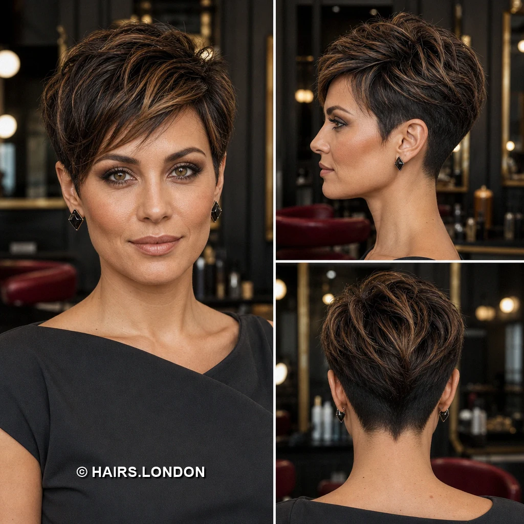 Pink Asymmetric Pixie