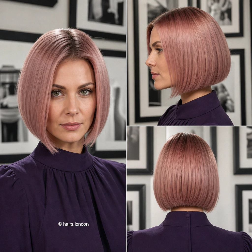 Pink Smooth Bob