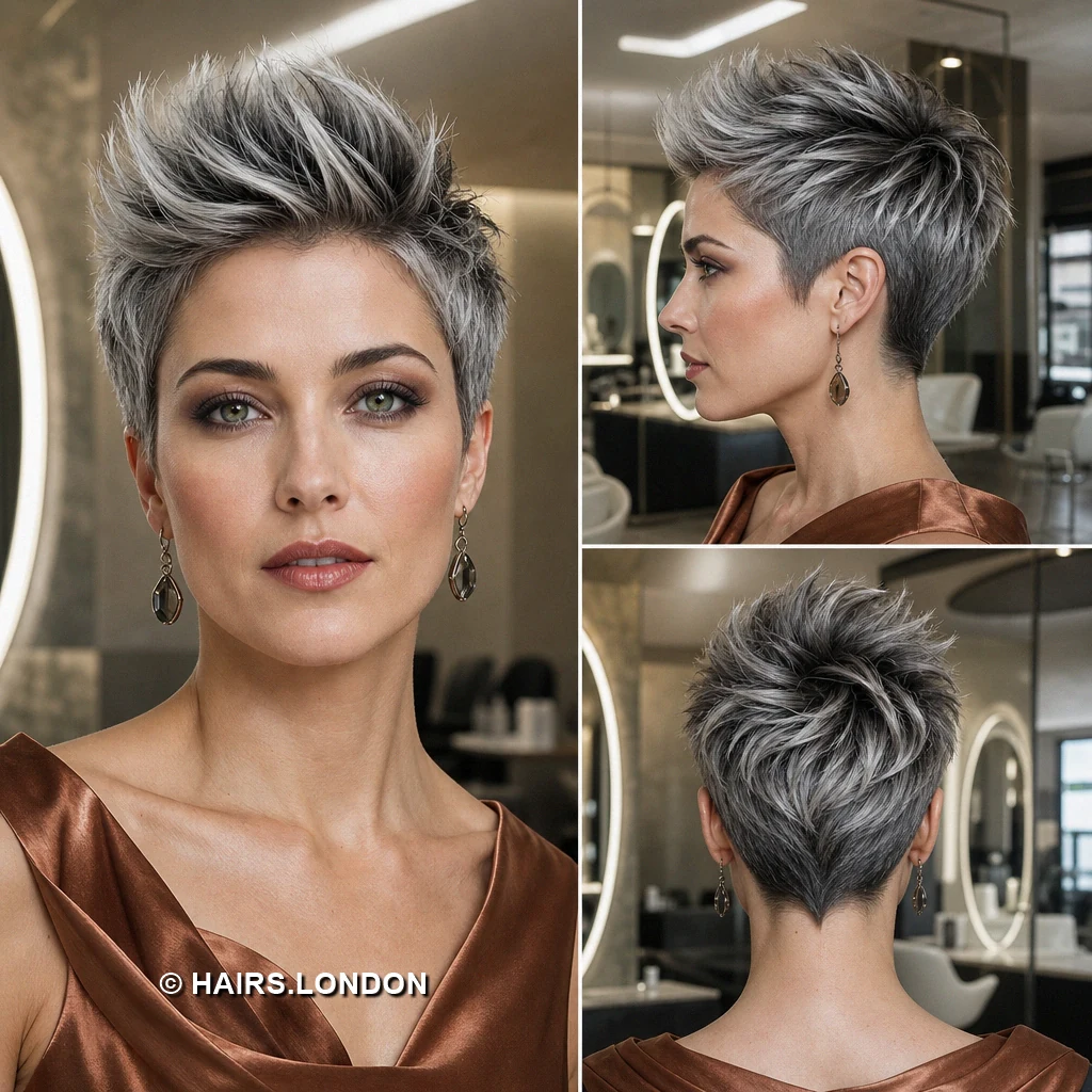 Platinum Lofted Pixie
