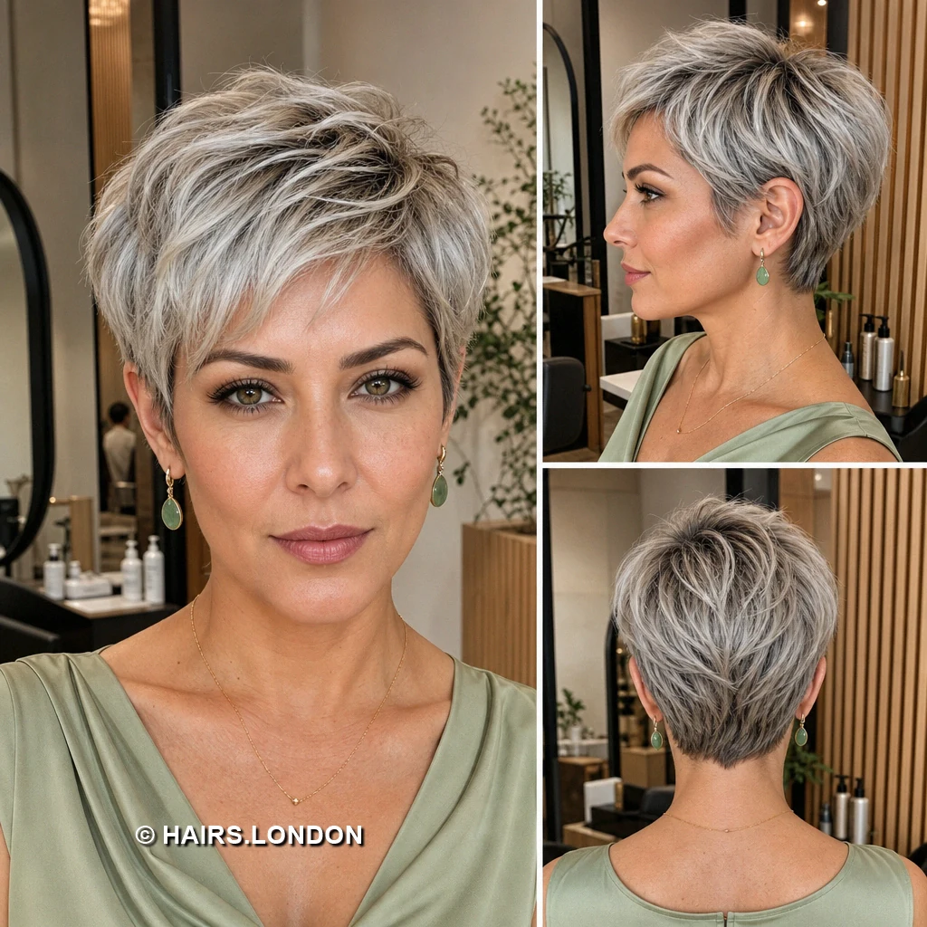 Platinum Long Fringe