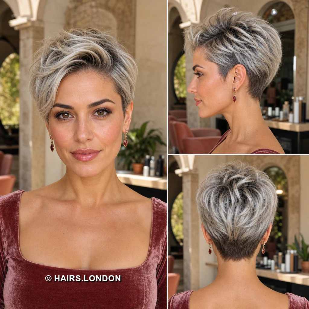 18 Ash Blonde Pixie Cuts with Shape, Texture, and Soft Contrast Platinum Spiky Pixie