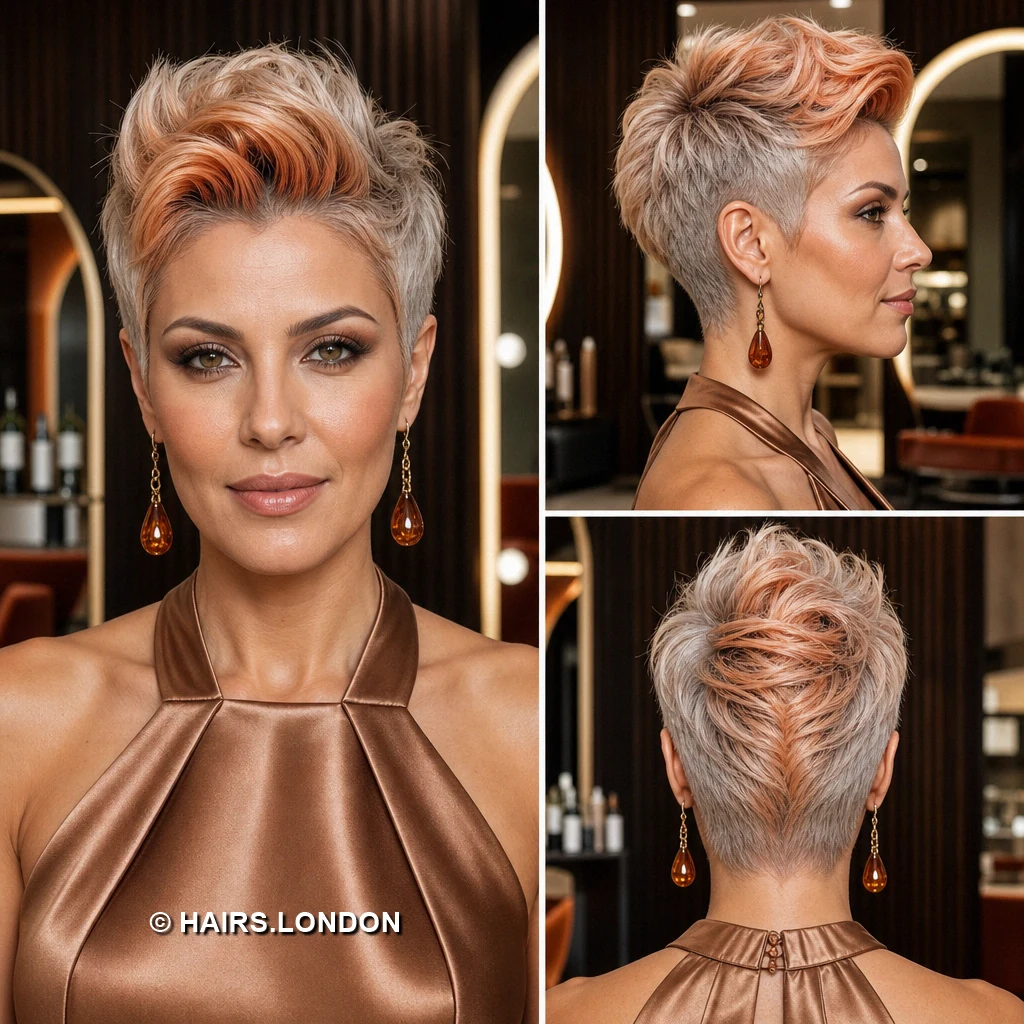 19 Pastel Pixie Haircuts With Texture, Shape, and Soft Color Powderblue Directional Crest