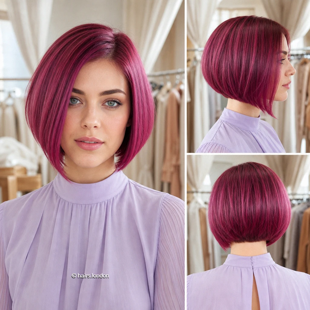 Raspberry Graduated Bob