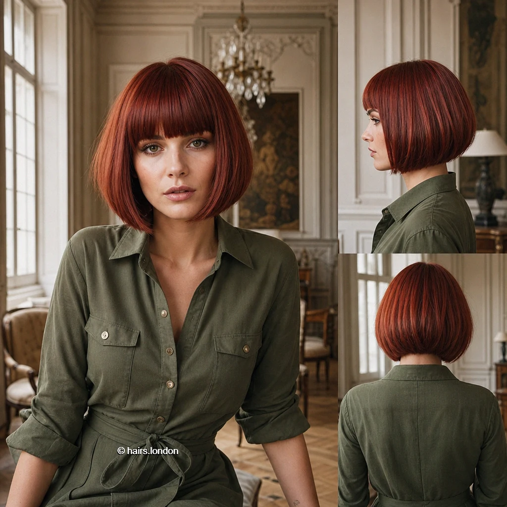 Red Precision Bob