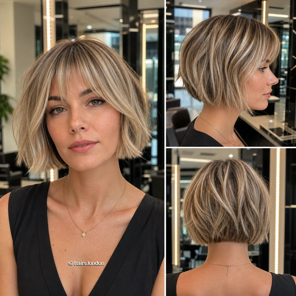 20 Blonde Bob Haircuts, From Rounded Shapes to Airy Layers Rooted Fringe Bob