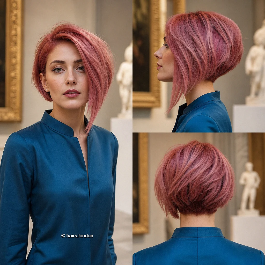 Rose Angled Bob